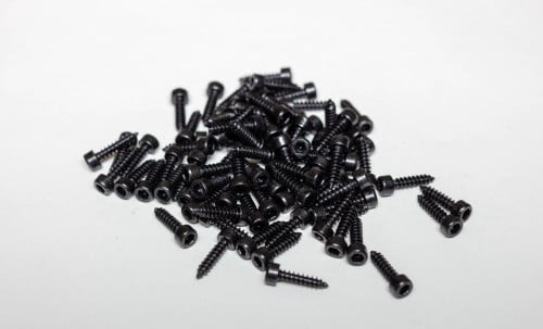 "Bite Screws" Complete Black Beadlock Screw Set (84)