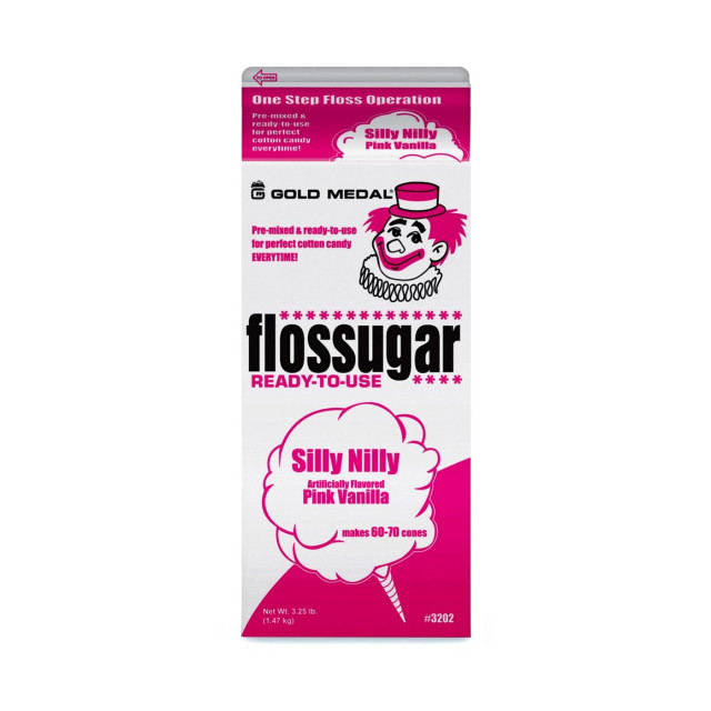 نكهة الفانيلا الوردي غزل البنات - فلوسكر  FLOSSUGAR