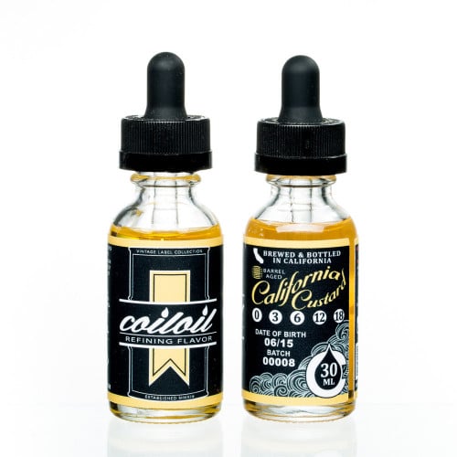 نكهة فيب كويل أويل توباكو مع كاسترد Coil Oil California Custard