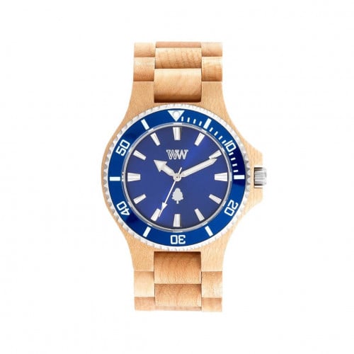 وي وود ديت خشب فاتح / أزرق