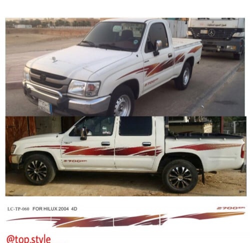 خط تيوتا هايلكس 2004