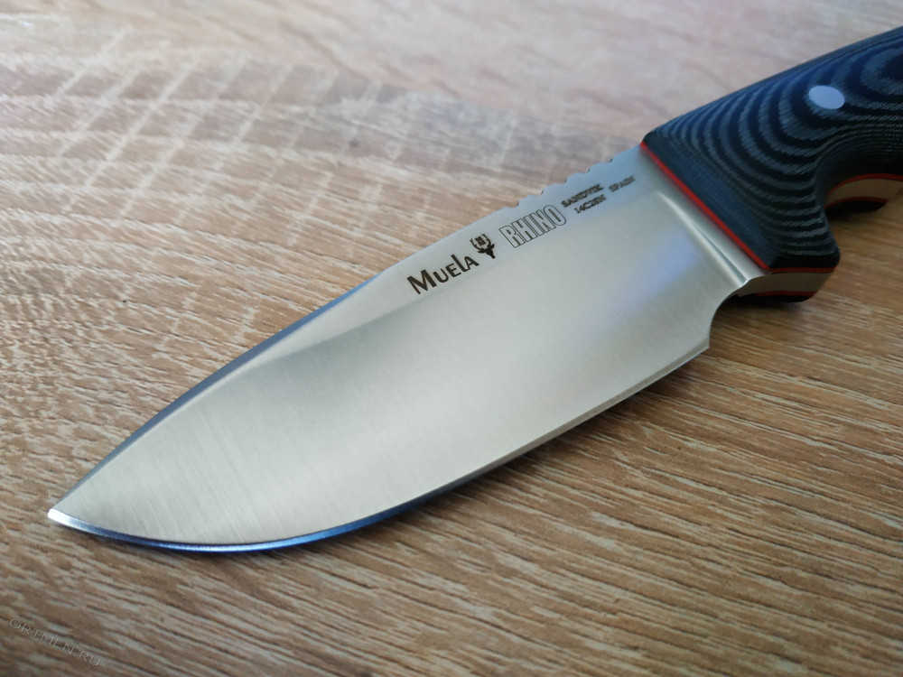 سكين نصل ثابت RHINO-9M من شركة مويلا الاسبانية ( Muela) .