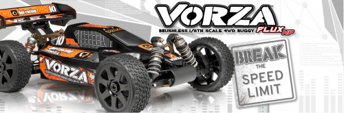 101850 RTR VORZA FLUX HP W/ 2.4GHz