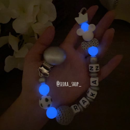 تعليقة لهايه بخرز مضيئ