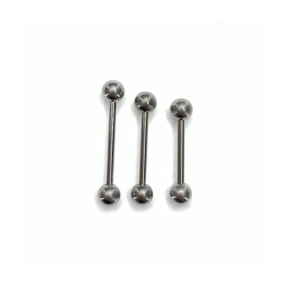14g Titanium Straight Barbell