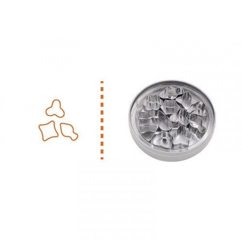 قطاعات اشكال هندسية 12 قطعة 20 ملم