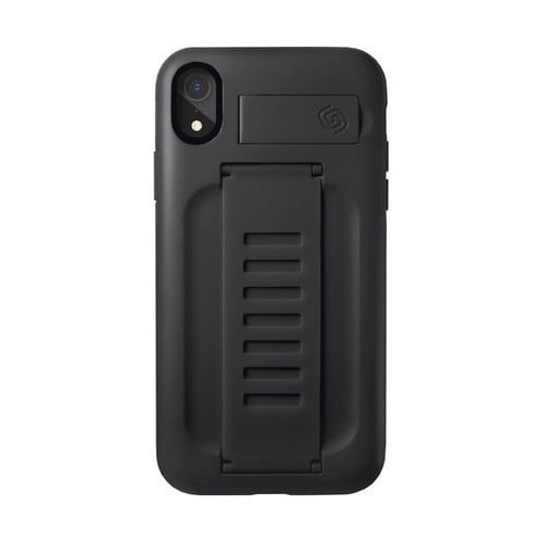 غطاء جريب تويو مع ستاند للايفون اكس ار - اسود