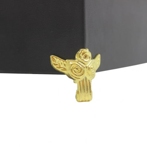 أرجل علب هدايا لون ذهبي 3 سم