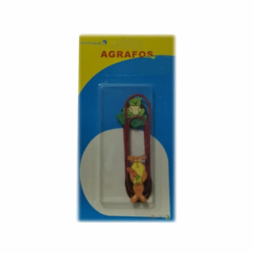 مشبك فواصل للورق 10 ×2.5 سم كرت 2 قطعة