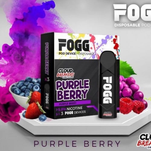 سحبة سيجارة جاهزة فوج توت بنفسجي FOGG Purple Berry