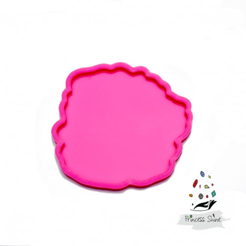 323 - قالب سيليكون كوستر متعرج