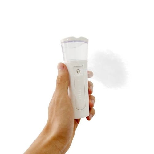 الة رش الرذاذ بحجم النانو على الوجه وباور بانك