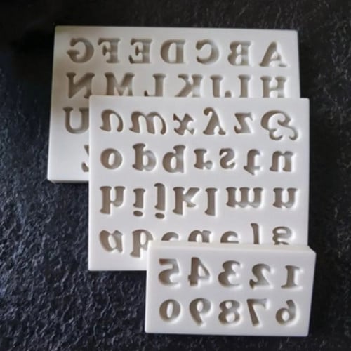 مجموعة احرف و ارقام مناسبة للكب كيك