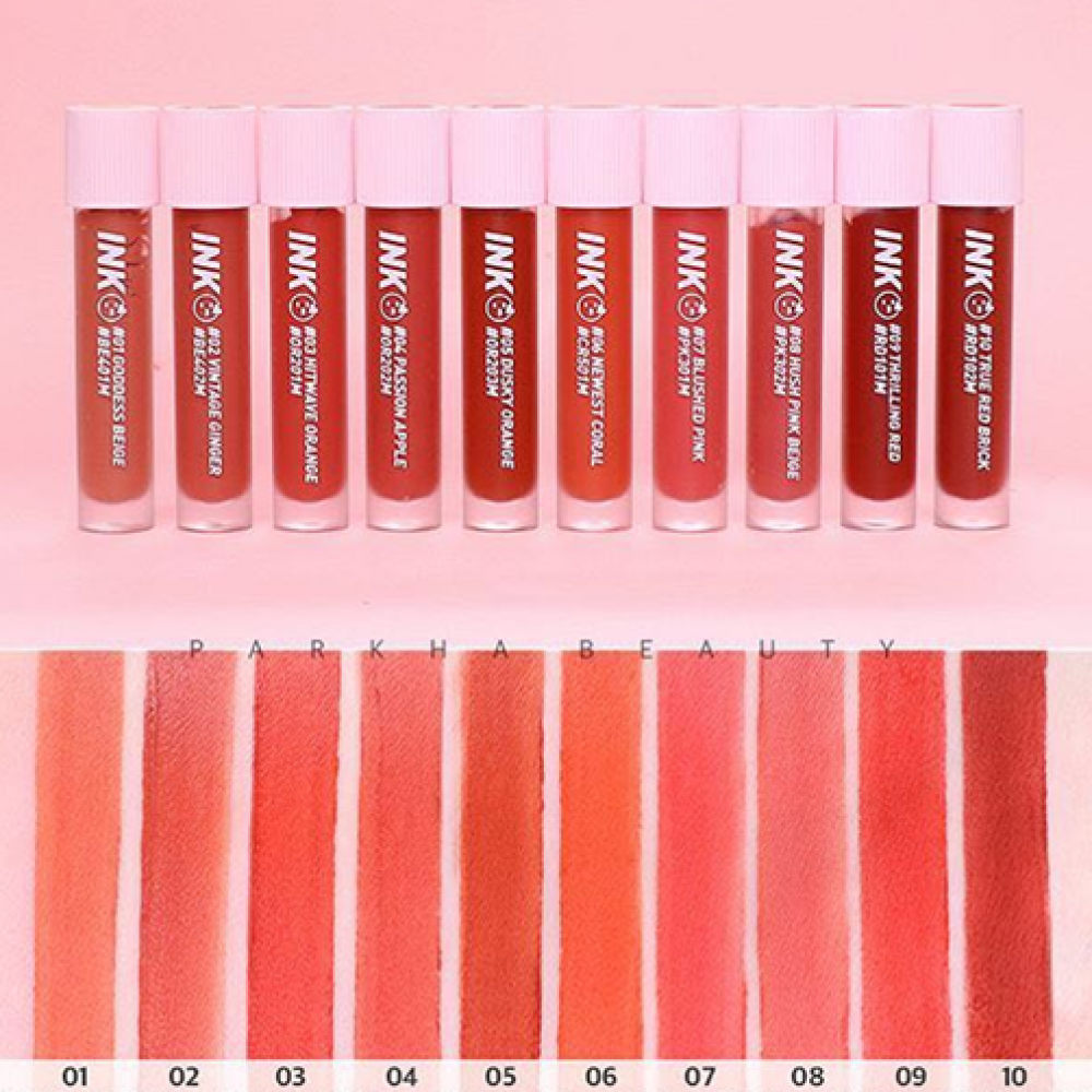 Peripera тинт для губ Matte Blur Tint. Peripera Ink Matte Blur Tint тон 08 Hush Pink Beige. Peripera Matte Blur Tint свотчи. Оттенок 03 тинт.