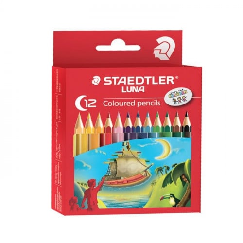 ستدلر لونا ألوان خشبية قصيرة 12 لون