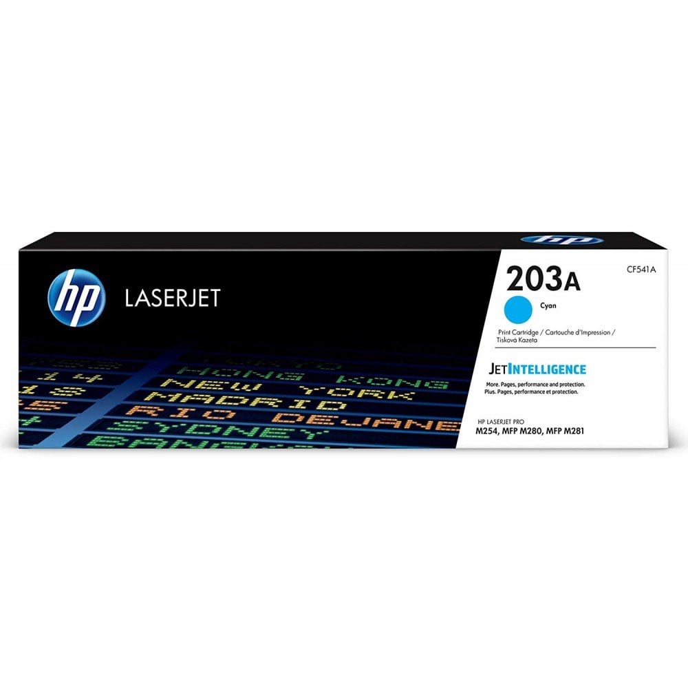 حبر hp 203A ازرق