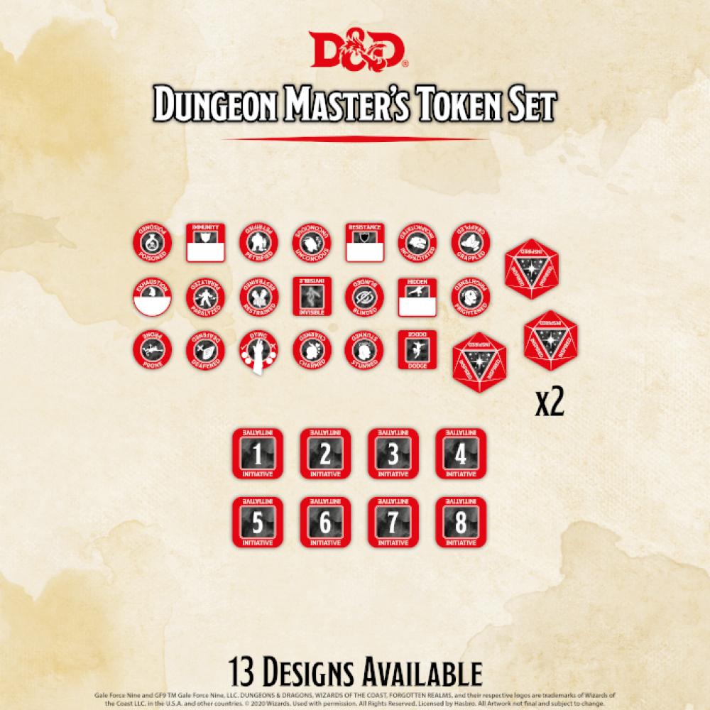 D&D - Dungeon Master's Token Set