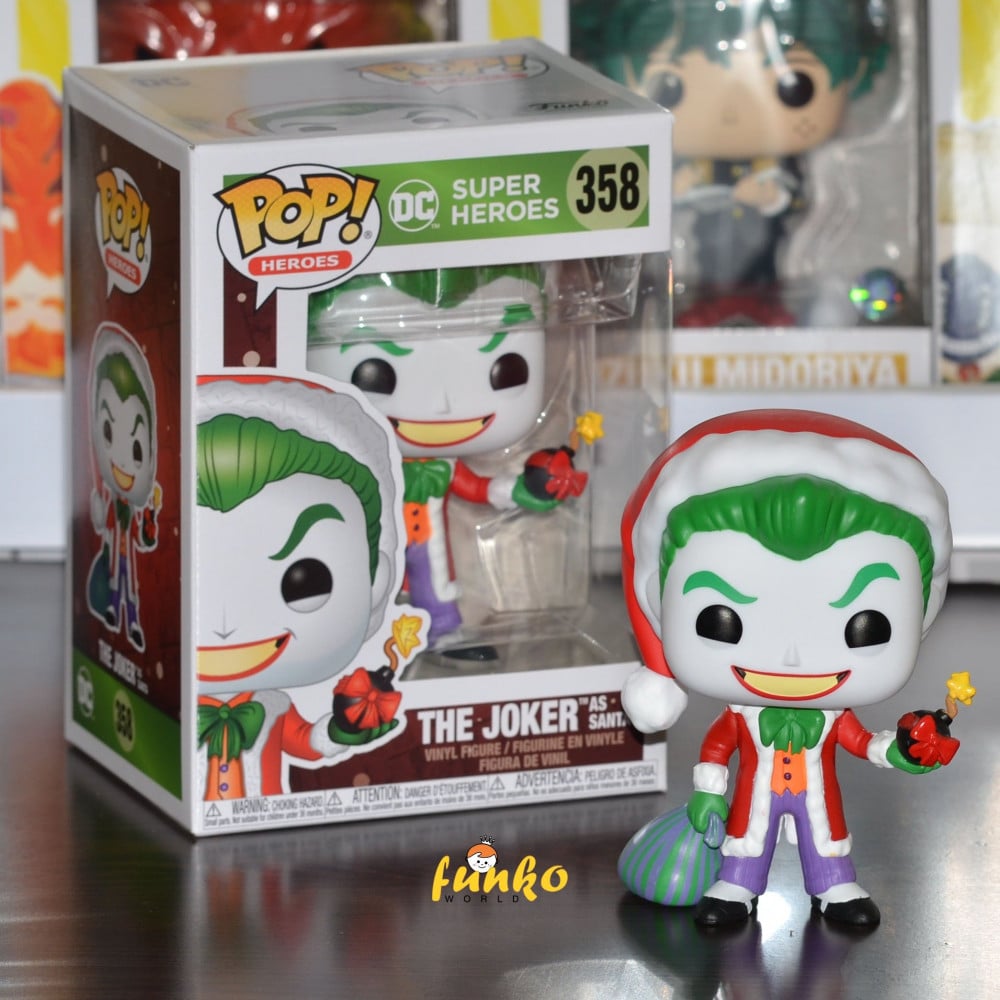 santa joker funko