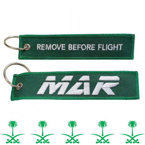 ميدالية مفاتيح MAR مع RemoveBeforeFlight