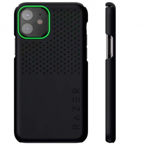 غطاء ريزر سليم للايفون 11 - أسود