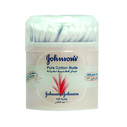 Johnson's pure cotton buds 200 sticks | Adel Pharmacies