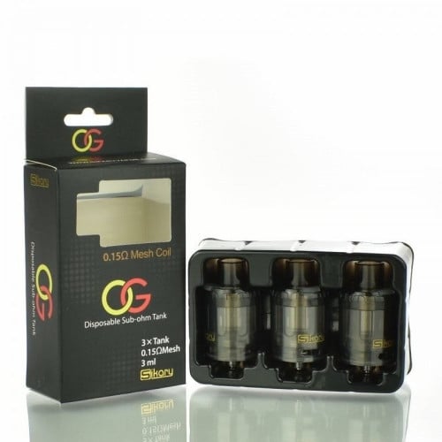 Tank OG Disposable Sub-Ohm Tank 0.15 Mesh Coil