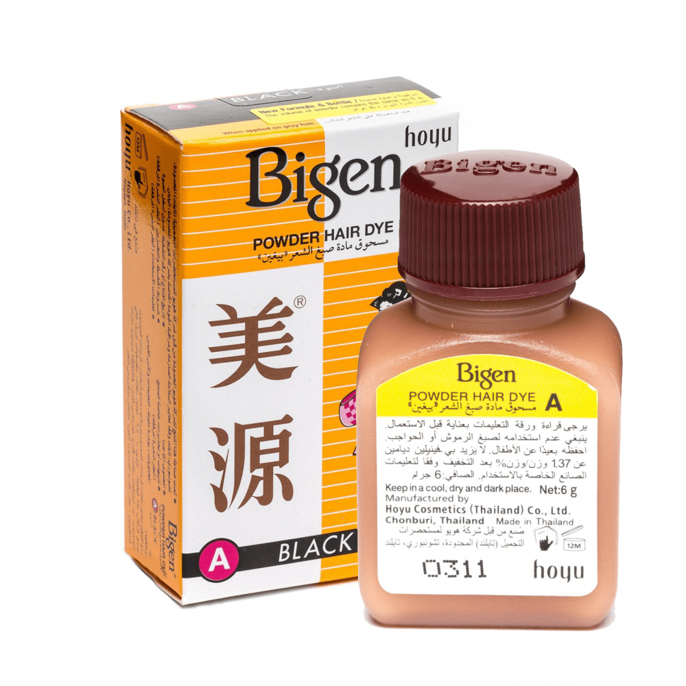 Bigen Black Hair Dye Powder A - صيدلية غيداء الطبية