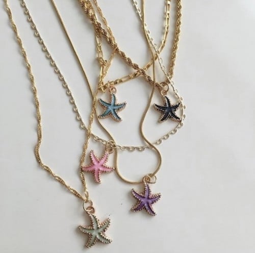 سلسله نجمه لون وردي