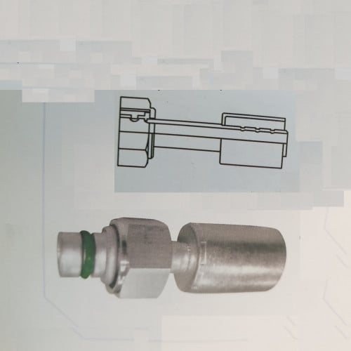 CONNECTOR SEAL LOCK 5-8 180D F-MALE No 10796C توصيلة مع ربل دلخلي وجل