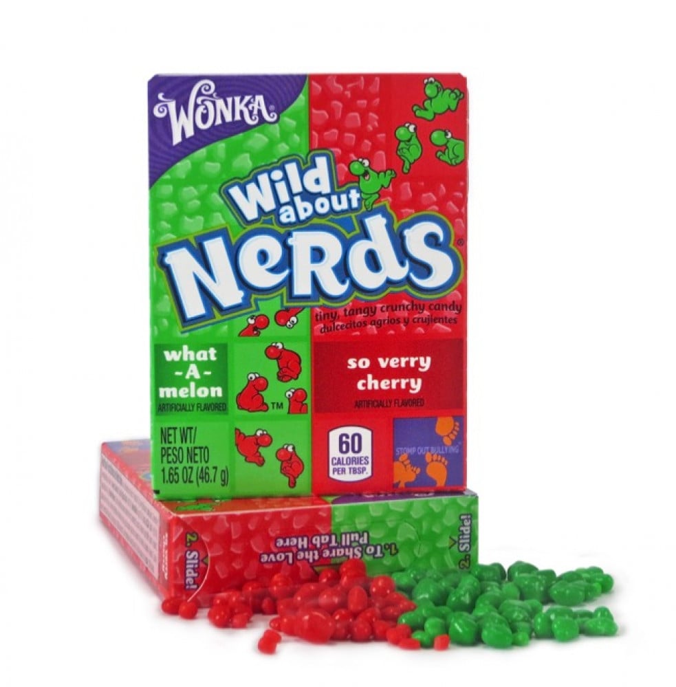 Nerds Candy, Watermelon & Cherry - 36 pack, 1.65 oz packs