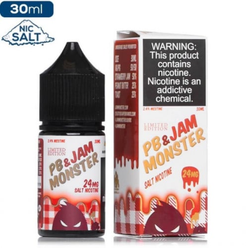 نكهة سولت مربى الفراولا Jam monster جام مانستر