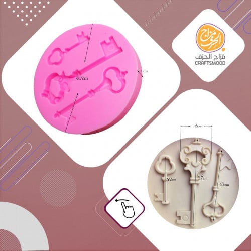 قالب المفاتيح الثلاثة