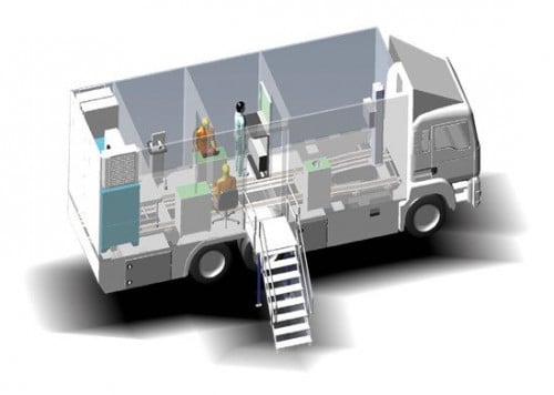 مشروع عربة الكشف المبكر