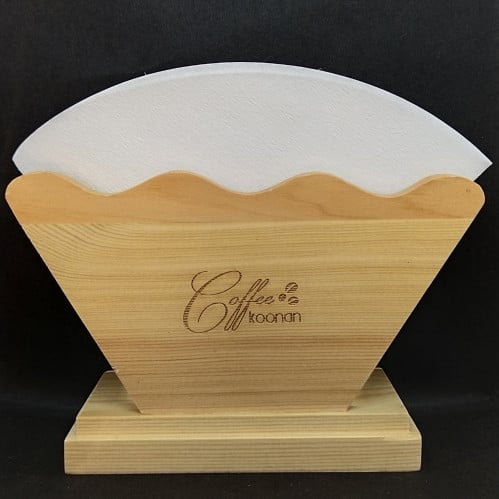 حامل فلاتر V60 خشبي