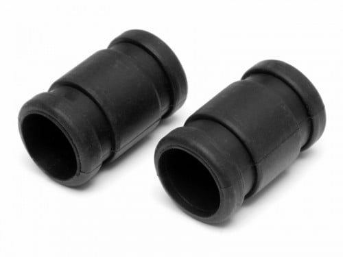 86665 - SILICONE EXHAUST COUPLING (BLACK/HI TEMP/2pcs)