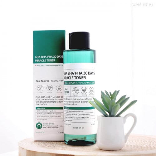 SOME BY MI - AHA, BHA, PHA 30 Days Miracle Toner 150ml سوم باي مي تونر