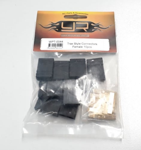 Yeah Racing - Trax Style Connectors Female (10) WPT-0044
