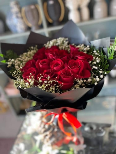 الباقه الحمراء  [بقاعده فلين]