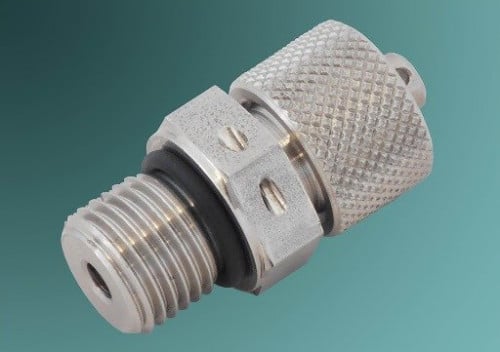 11387C# بلف تعبئة فريون مع الغطاء / CHARGING VALVE WITH CAP R-234A 1-4 X 1-8