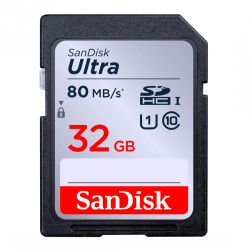 ذاكرة SDXC UHS-I Card سعة 32 قيقا بايت SanDisk Ult...