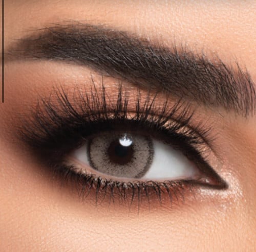 عدسات ملونة من لنس مي ( كافيه )