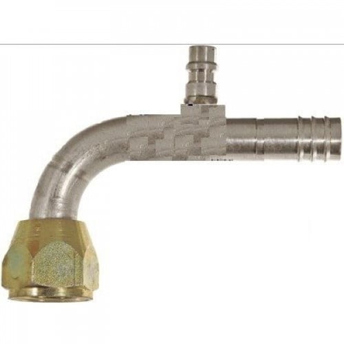 CONNECTOR 1-2 90D ELBOW O-RING W-VALVE R-134A NO 10922W  كوع مع بلف