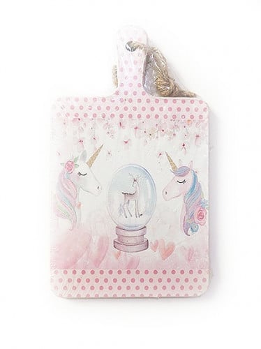 لوحة يونيكورن خشب تزيين المنزل او ركن القهوة