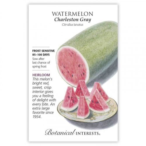 بذور بطيخ رمادي تشارلستون - Charleston Gray Watermelon Seeds