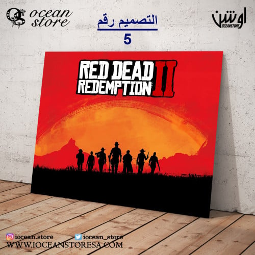 لوحة / بوستر معدني - Red Dead Redemption - ريد ديد