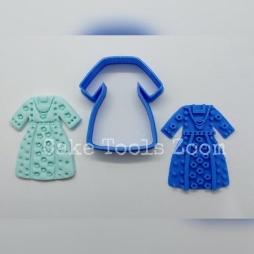 قطاعة و ختم فستان شعبي