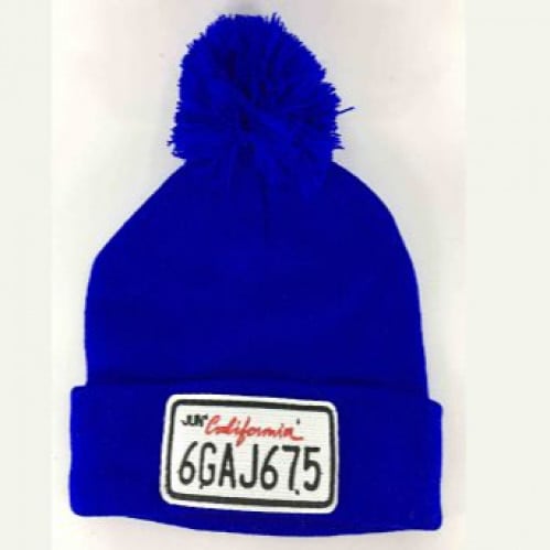 ايس كاب أزرق رويال بكوره (KK251118-7 Royale Blue Beanie Bubble Hat)