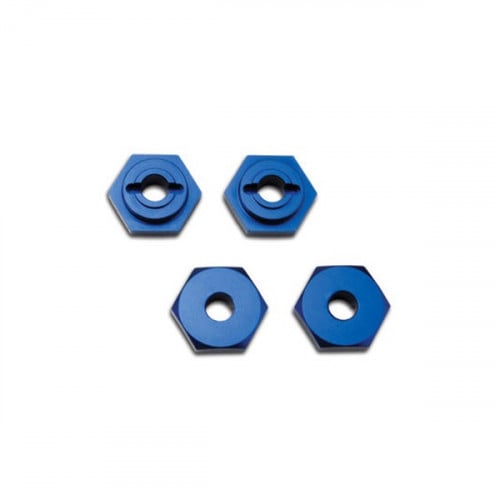 Traxxas Aluminum Wheel Hubs Hex Anodized Blue VXL (4) for RC 7154X