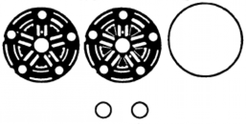 #10072A صقم اصلاح كمبروسر فورد /COMPRESSOR GASKET KIT FORD FX15  91-95