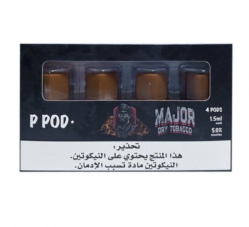 بودات بي بود ماجور دراي توباكو P POD MAJOR DRY TOBACCO